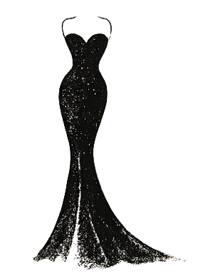 Norman Norell sequined gown silhouette